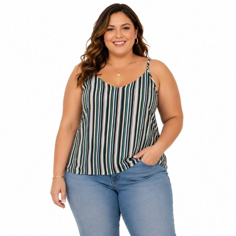 Torrid Sophie 2x Blank Tank Blouse Flowy